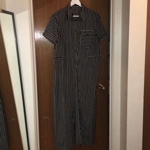 Terranova B/W Stripe Maxi Dress